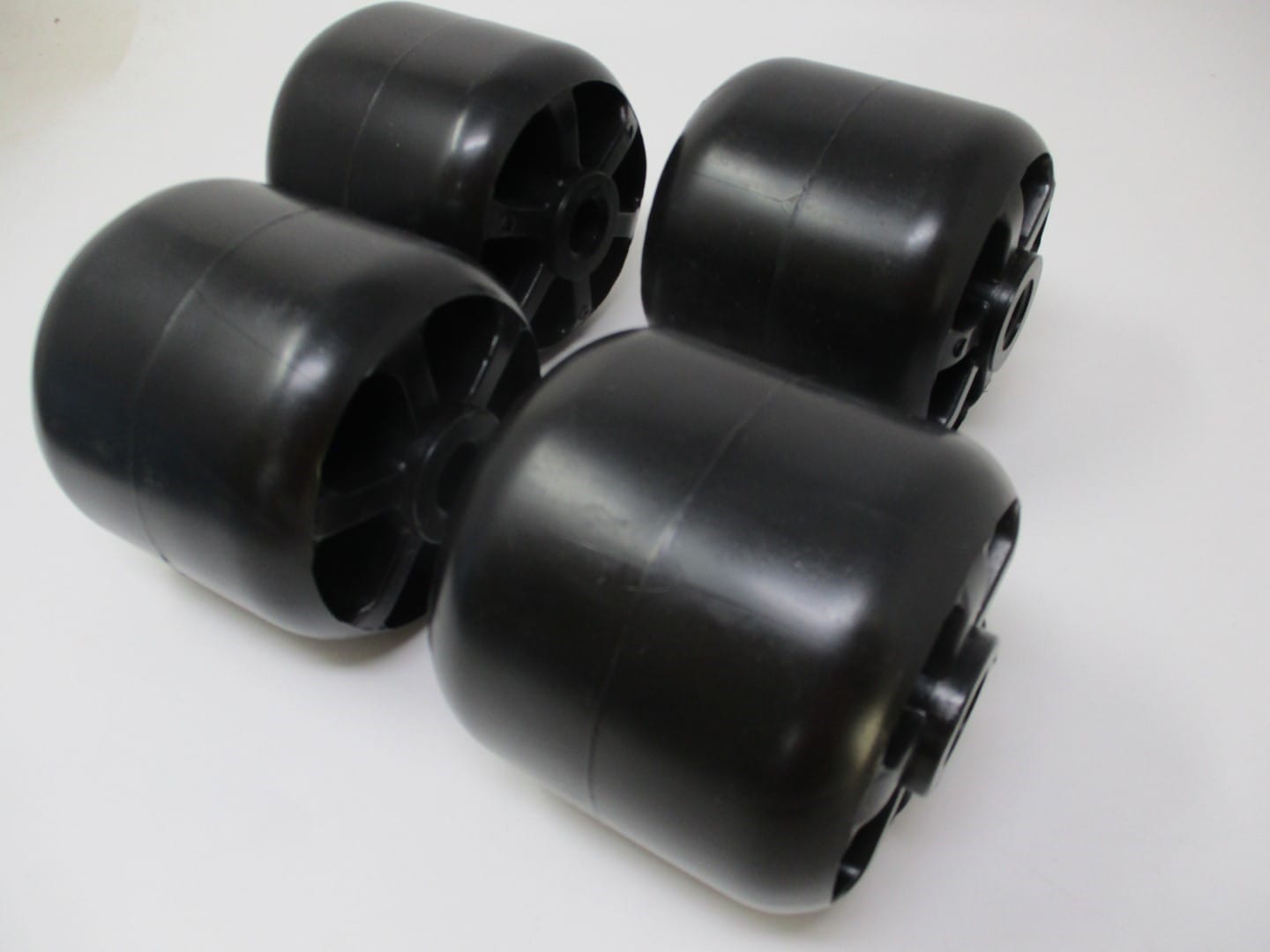 4 Pcs For John Deere M115245 Mower Deck Anti-Scalp Wheel Rotary 72-129