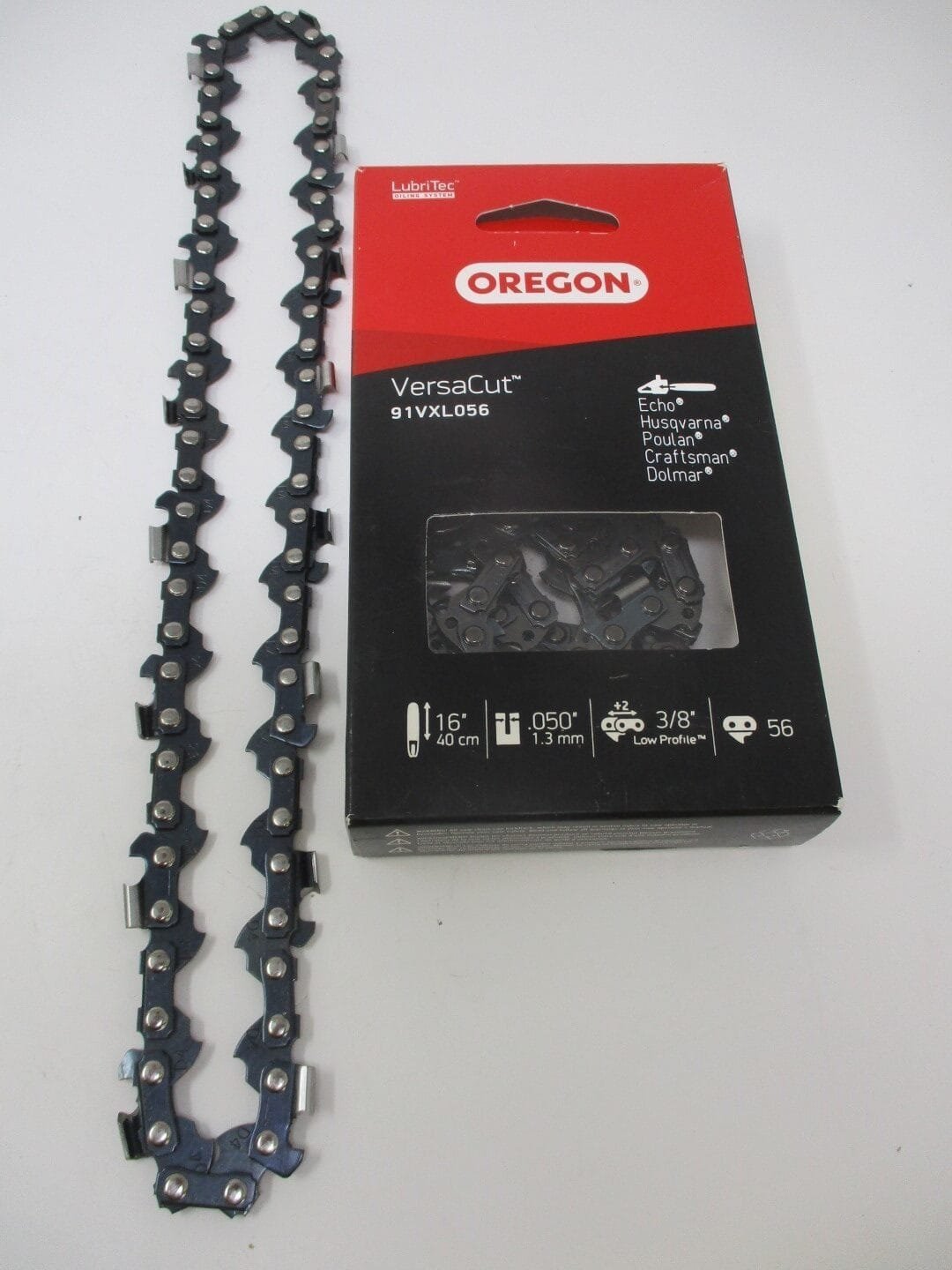 Oregon 91VXL056G 16” Bar Chainsaw Blades 3/8” Low Profile 56 Drive Links Chain - Image 4
