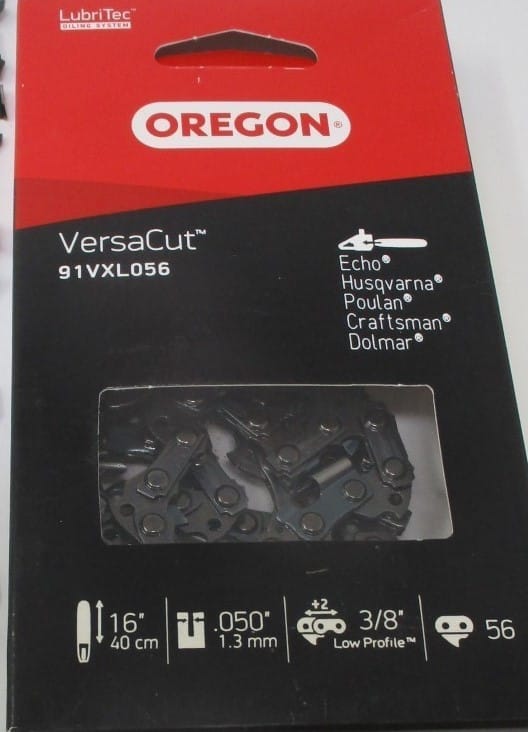 Oregon 91VXL056G 16” Bar Chainsaw Blades 3/8” Low Profile 56 Drive Links Chain - Image 3