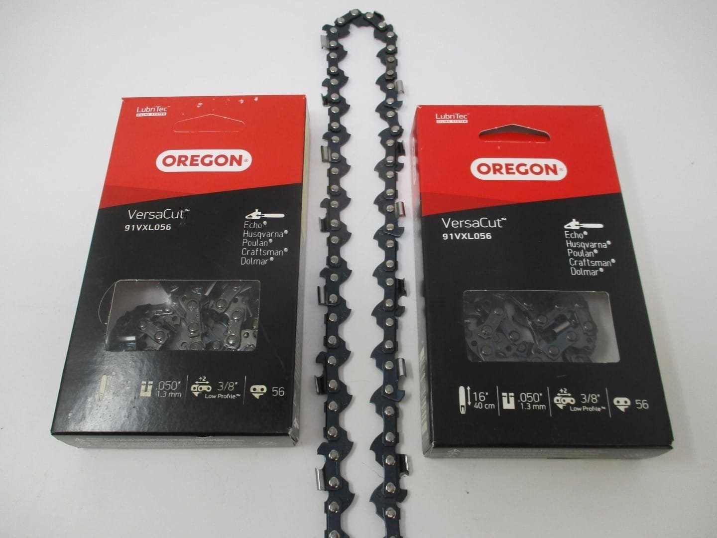 2 Oregon 91VXL056G 16” Chainsaw Blades 3/8” Low Profile 56 Drive Links 91VXL56 - Image 2