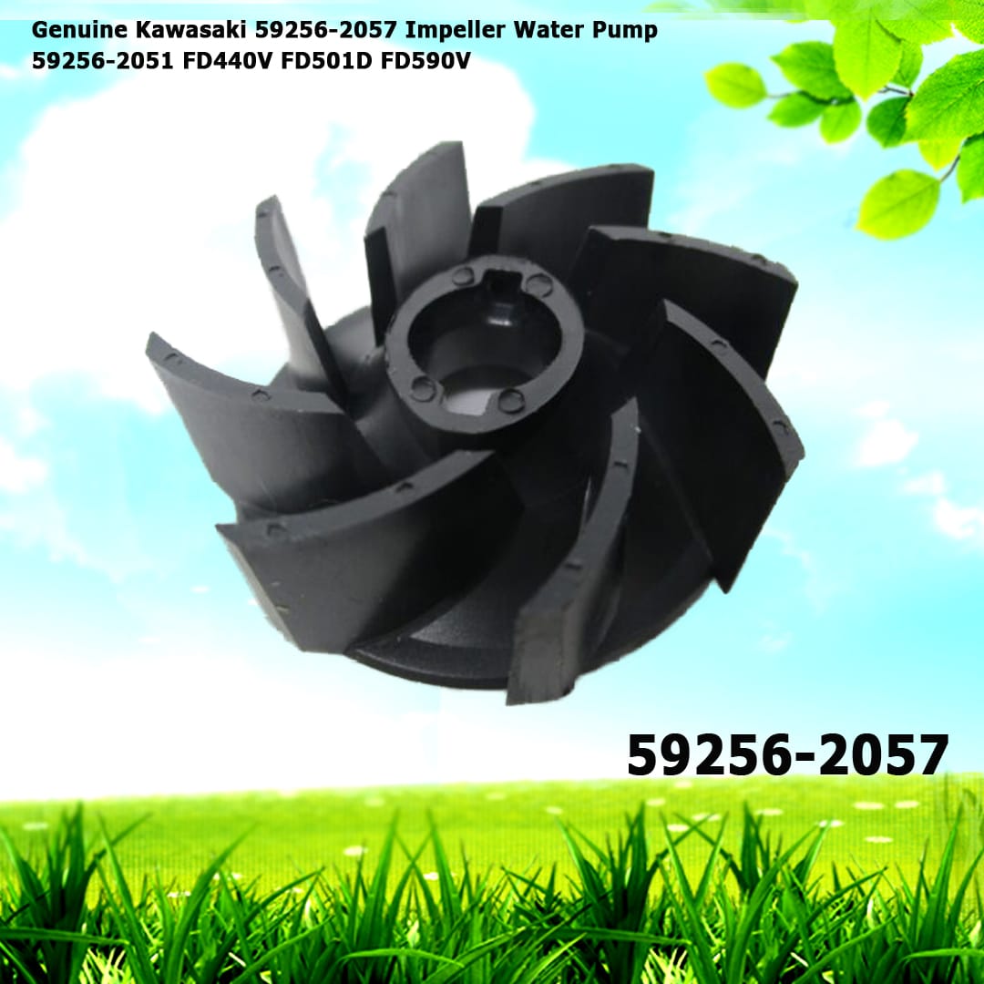 Genuine Kawasaki 59256-2057 Impeller Water Pump 59256-2051 FD440V FD501D FD590V