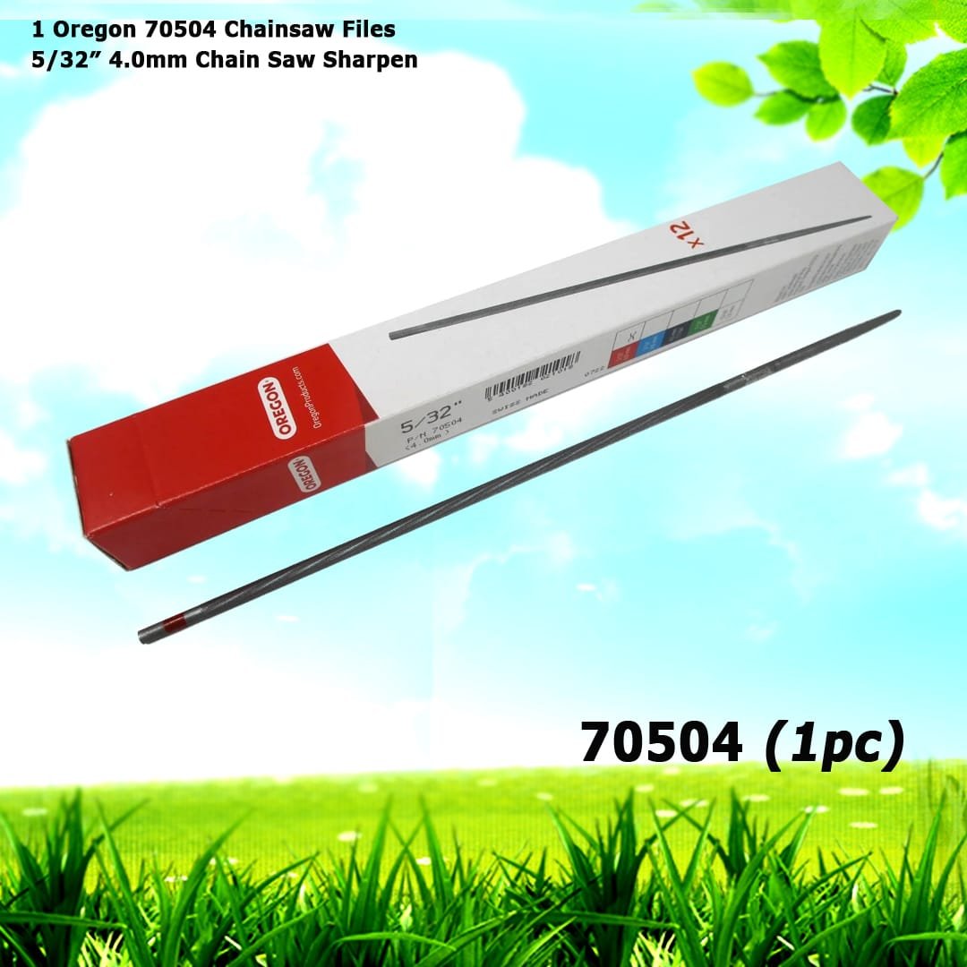 1 Oregon 70504 Chainsaw Files 5/32" 4.0mm Chain Saw Sharpen