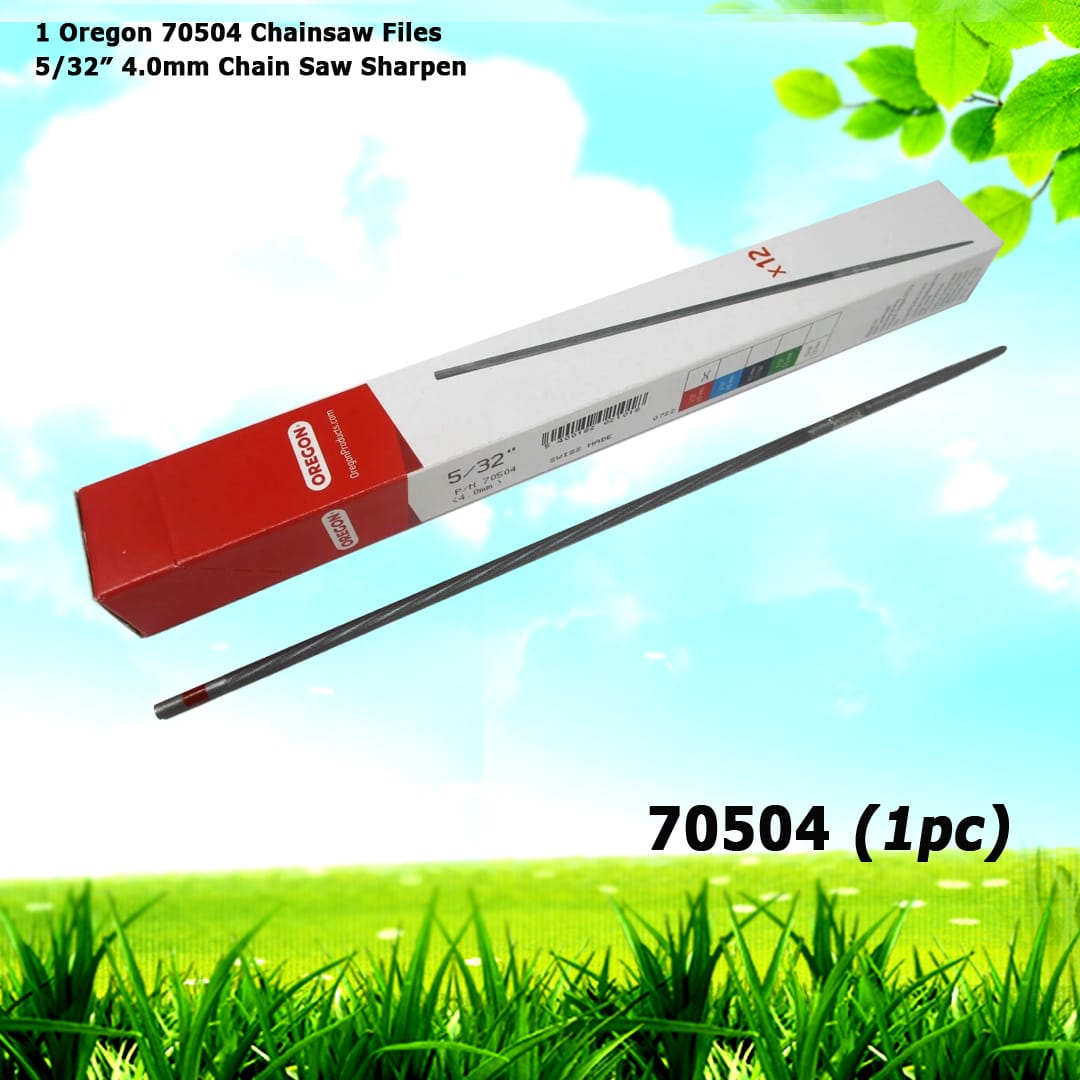 1 Oregon 70504 Chainsaw Files 5/32" 4.0mm Chain Saw Sharpen