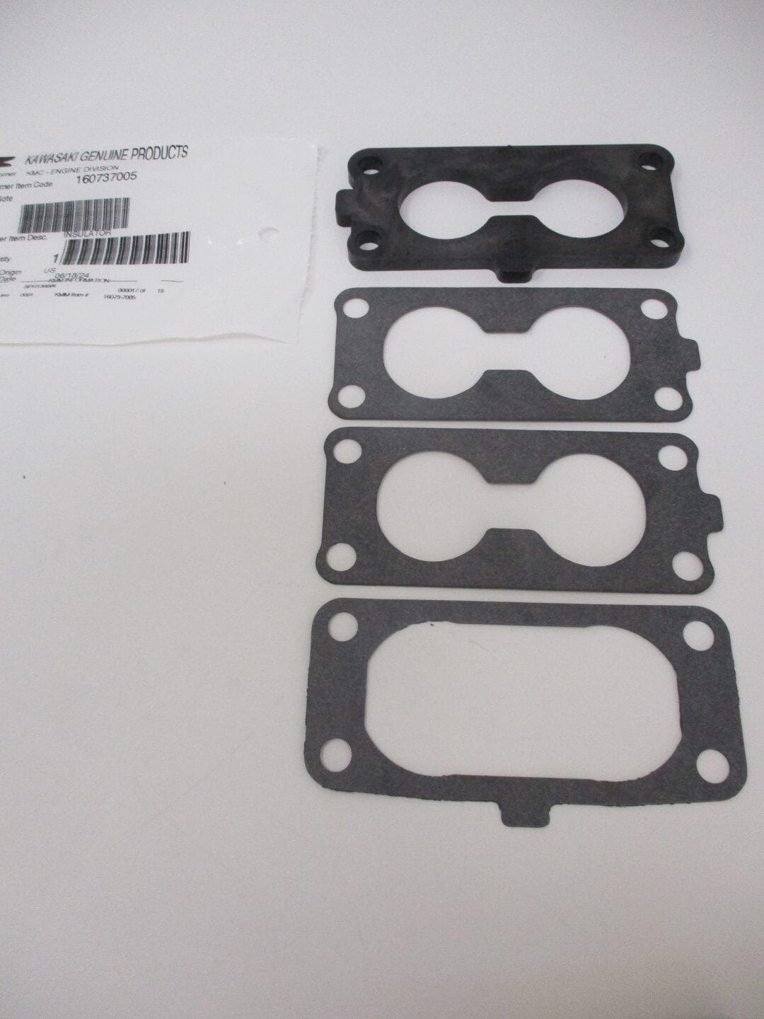 For Kawasaki 11060-7024 Carburetor Air Insulator Gasket 11060-7009 16073-7005 - Image 4