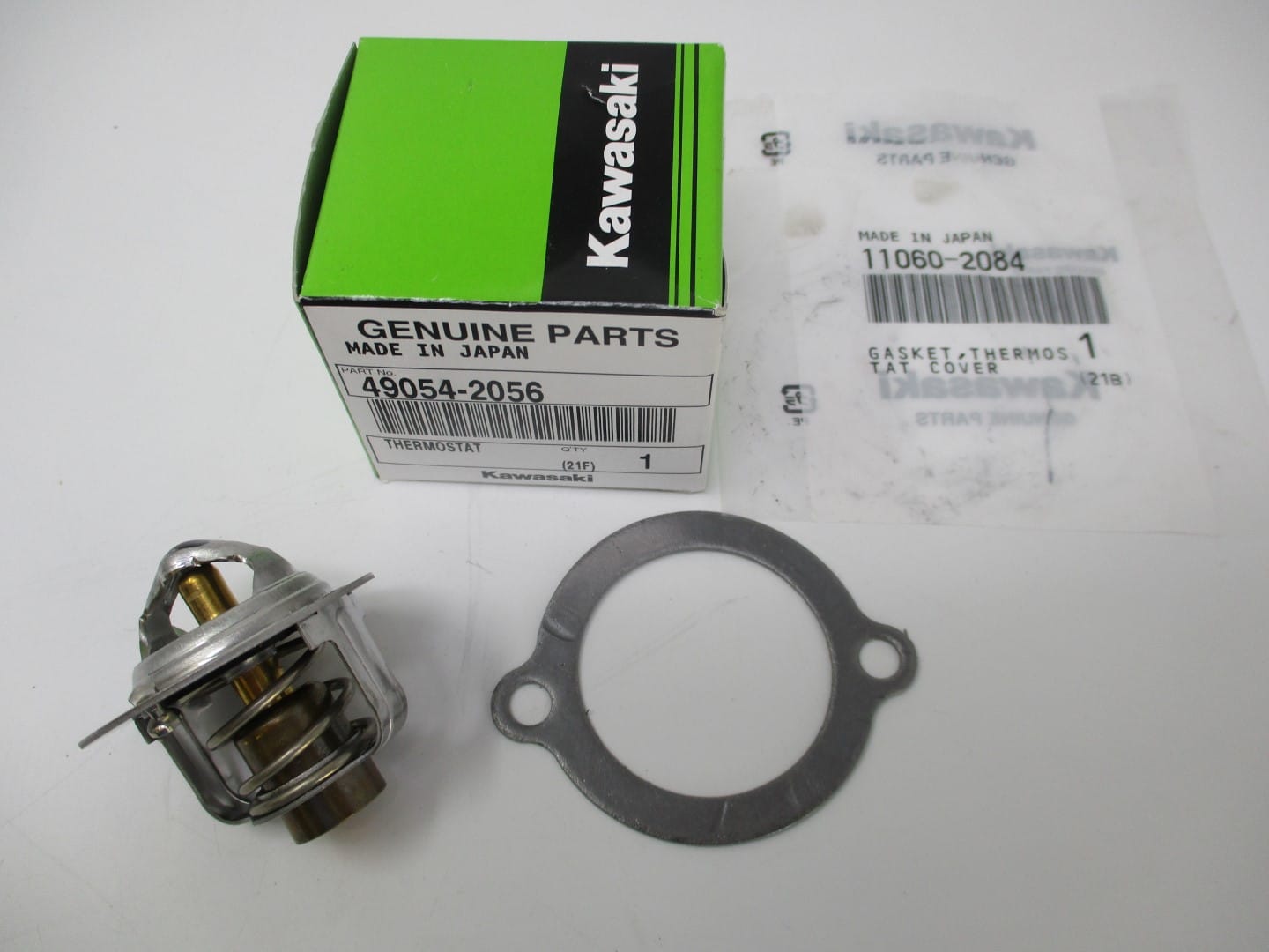 Genuine Kawasaki 49054-2056 & 11060-2084 Thermostat Gasket FD501D FD620D FD661D