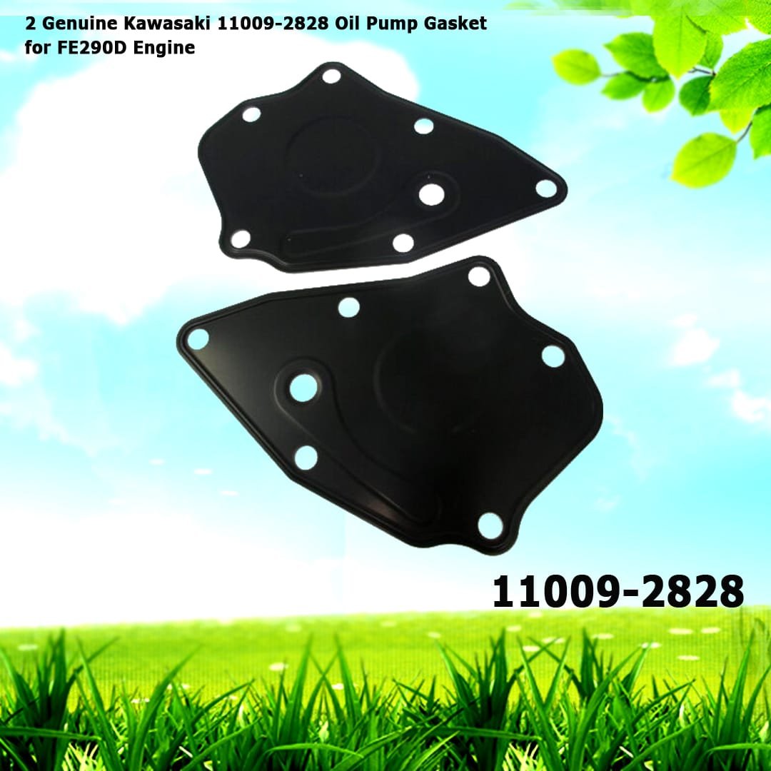 2 Genuine Kawasaki 11009-2828 Oil Pump Gasket for FE290D Engine
