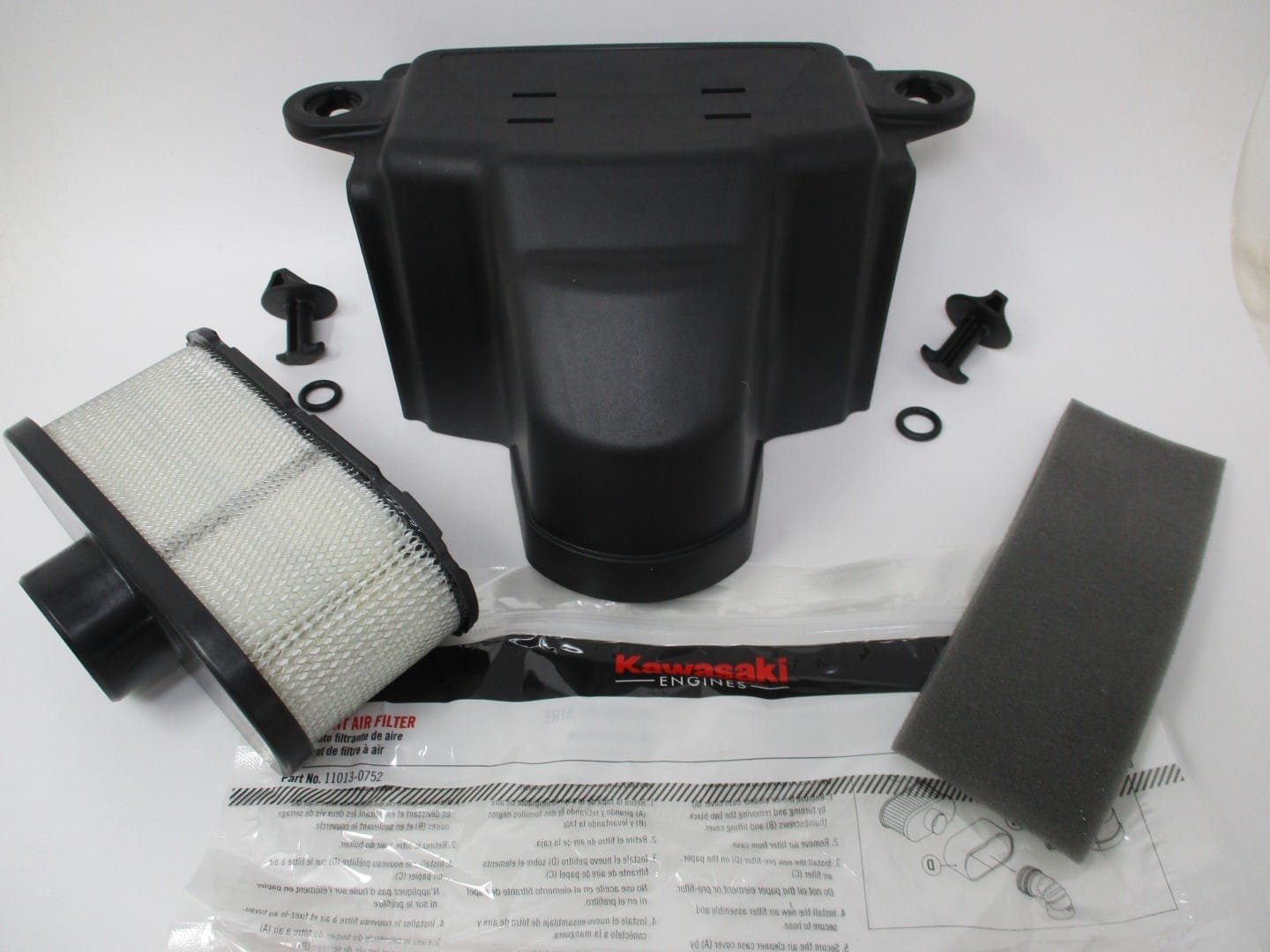 Genuine Kawasaki 11011-0787 Air Filter Cover Pre & Air Filter FS481V FS541