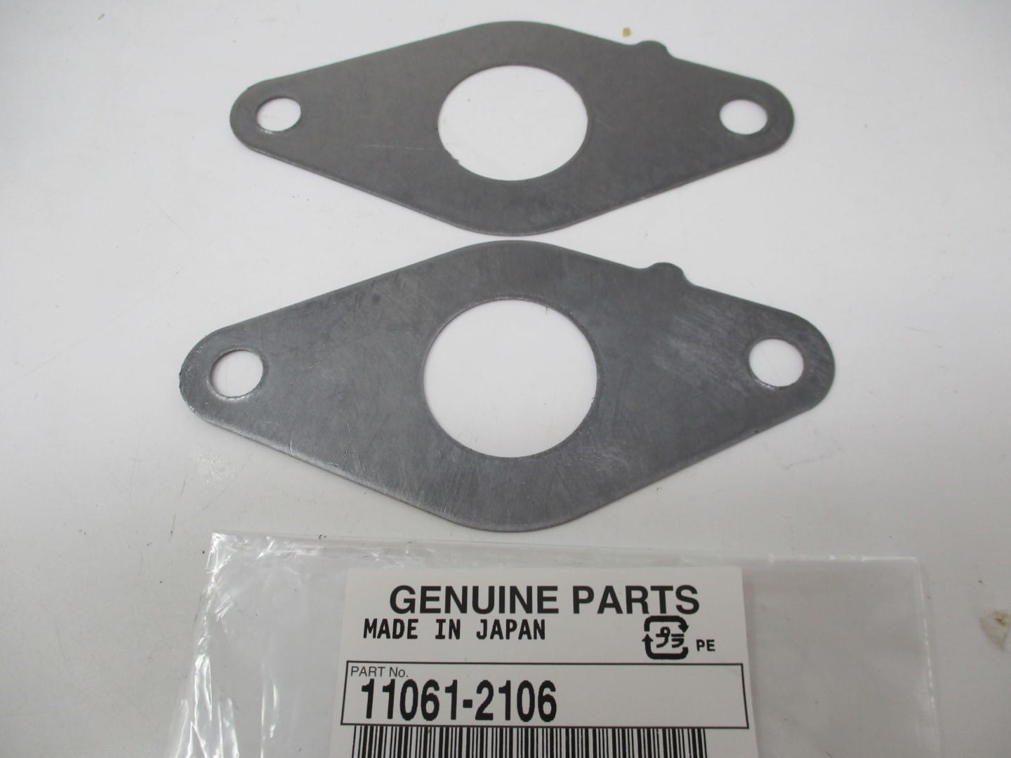 2 Genuine Kawasaki 11061-2106 11060-2090 Carburetor Gasket FD620D FD661D