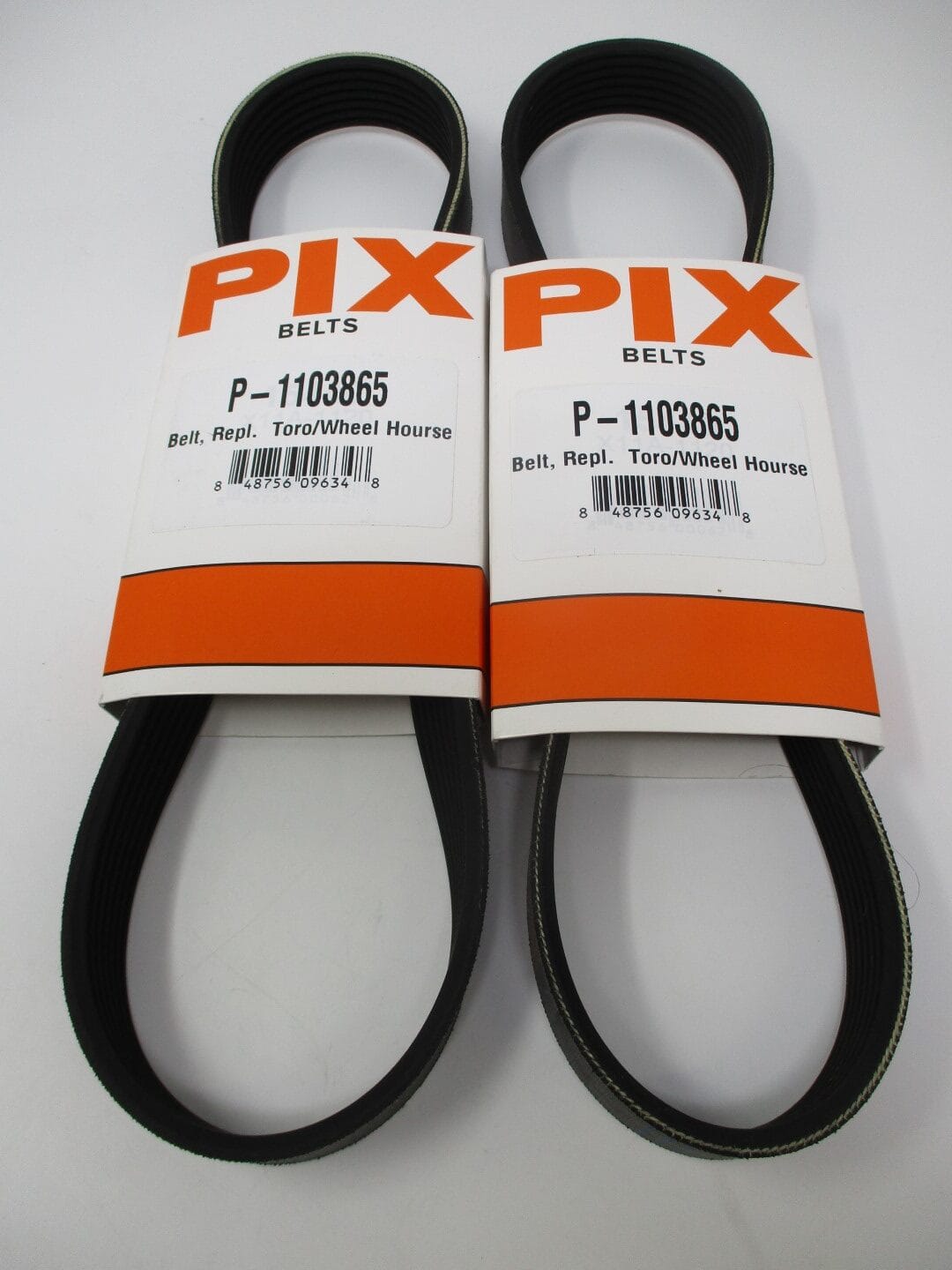 2 For Toro 110-3865 Z Master 7000 6000 Zero Multi-Ribbed V-Belt - Image 2