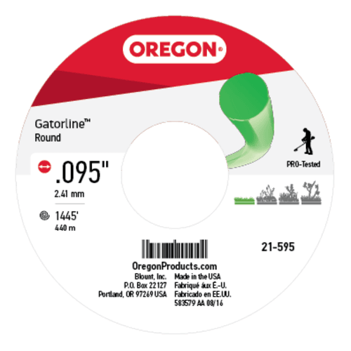 Oregon 21-595 Gatorline Round Trimmer Line, .095" x 1445' 5lb Spool - Image 3