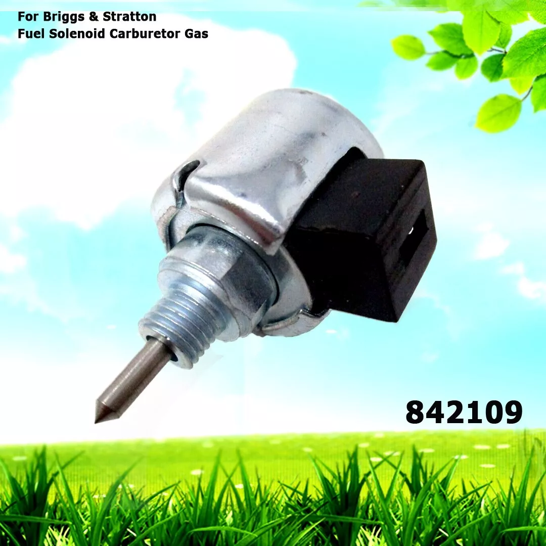 For a Briggs & Stratton 842109 Fuel Solenoid Carburetor Gas
