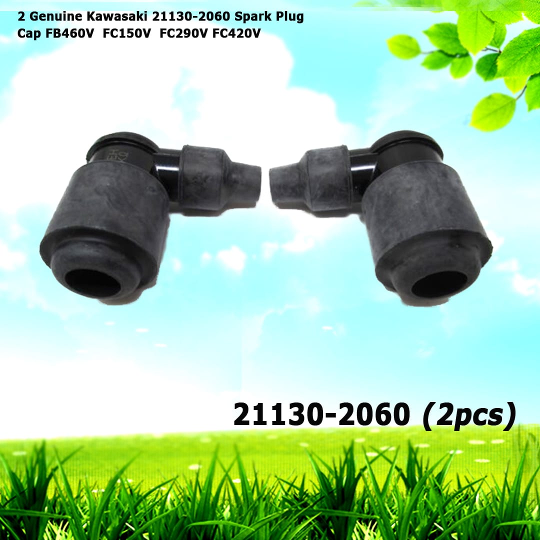 2 Genuine Kawasaki 21130-2060 Spark Plug Cap FB460V  FC150V  FC290V FC420V