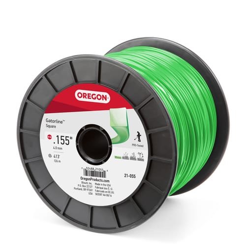 Oregon 21-055 Gatorline Square Trimmer Line, .155" x 419' 5lb Spool