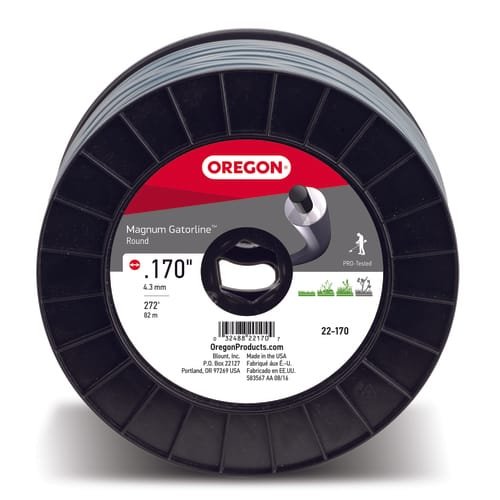 Oregon 22-170 Magnum Gatorline Round Trimmer Line, .170" x 272' 3lb Spool - Image 2