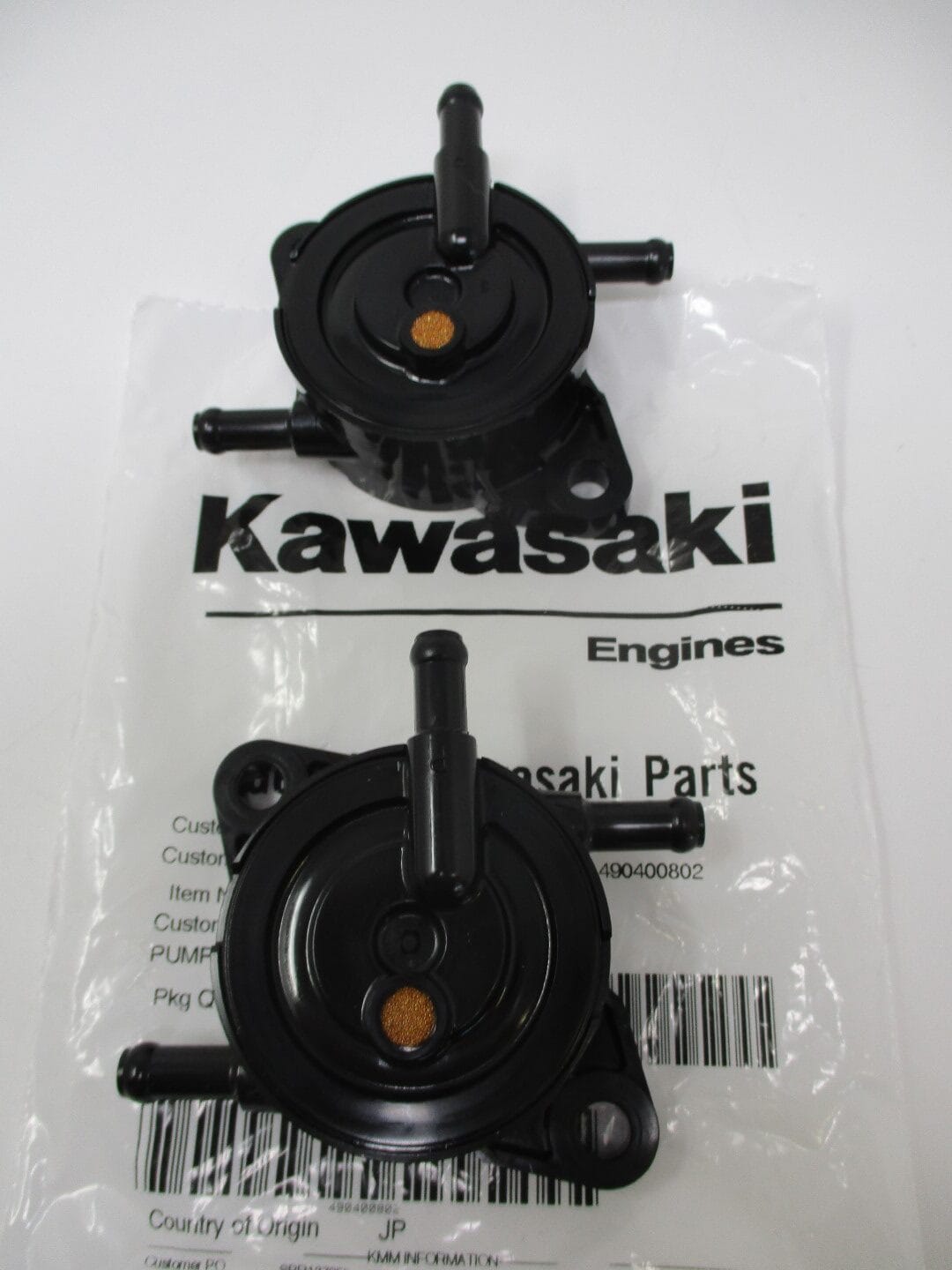 2 Genuine Kawasaki 49040-0802 49040-0770 Fuel Pump FR541V FR600V FR651V FR691V - Image 4