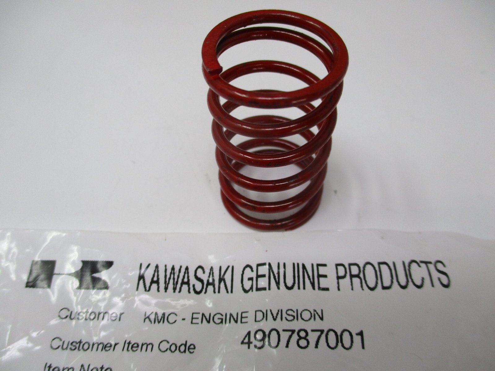 Genuine Kawasaki 49078-7001 Engine Valve Spring FH480V FH500V  FH531V FH541V
