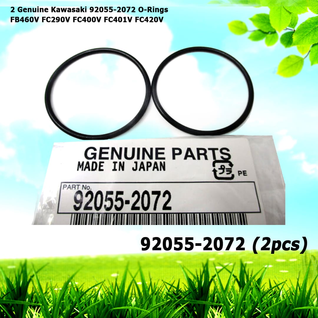 2 Genuine Kawasaki 92055-2072 O-Rings FB460V FC290V FC400V FC401V FC420V
