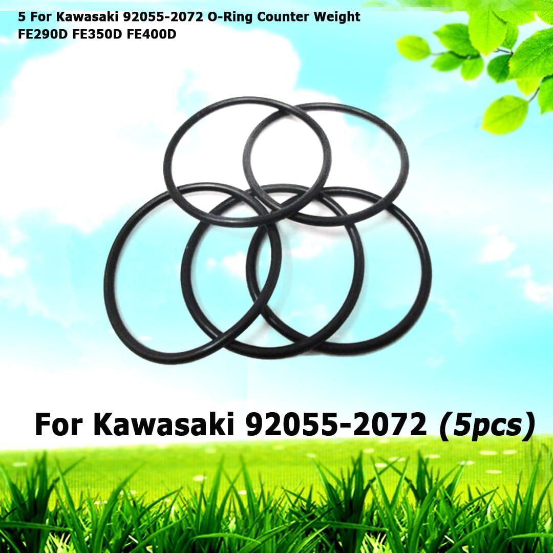 5 For Kawasaki 92055-2072 O-Ring Counter Weight FE290D FE350D FE400D