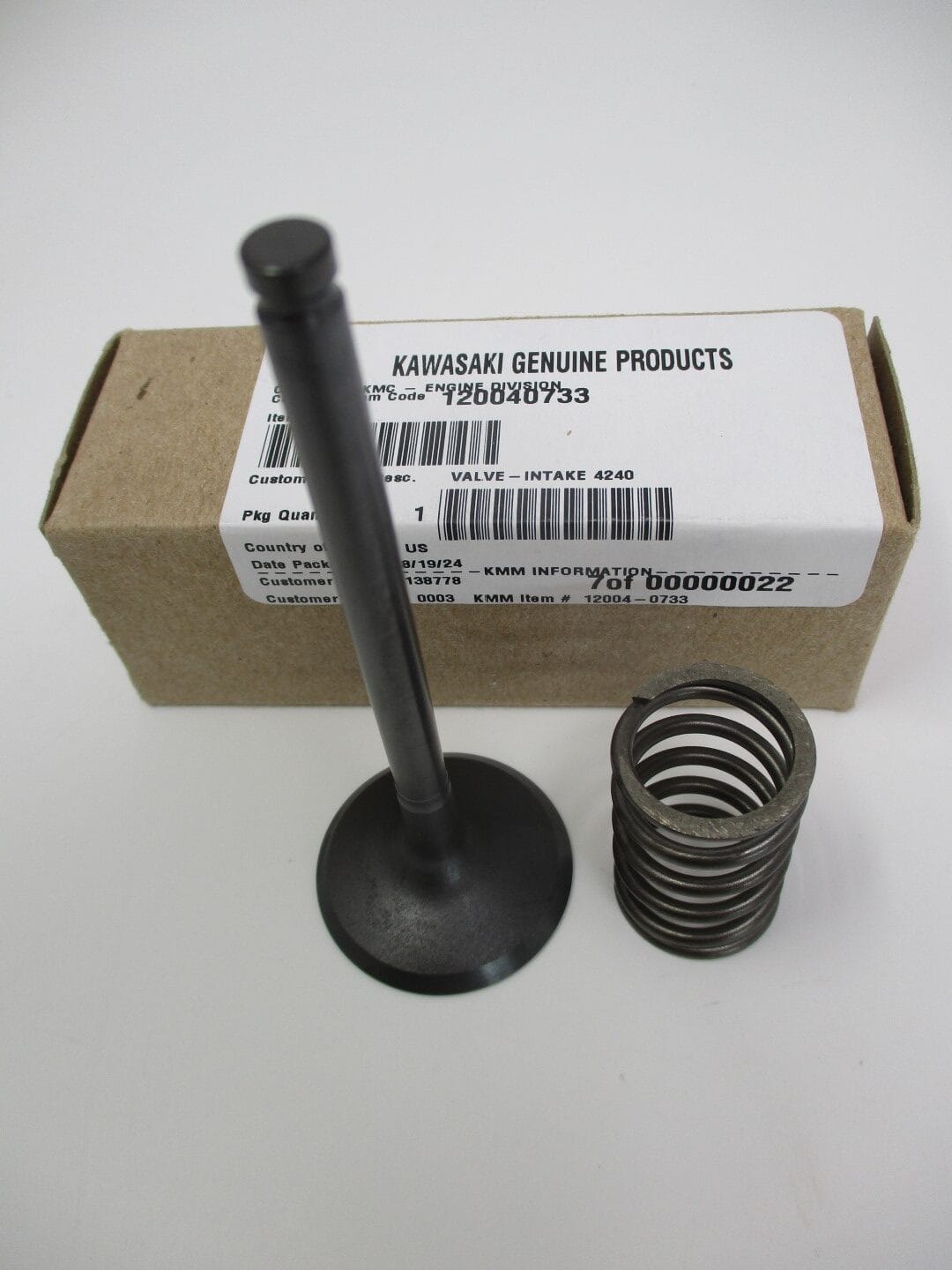 Genuine Kawasaki 12004-0733 Intake Valve Spring 49078-7002 FR651V FR691V FX730V - Image 3