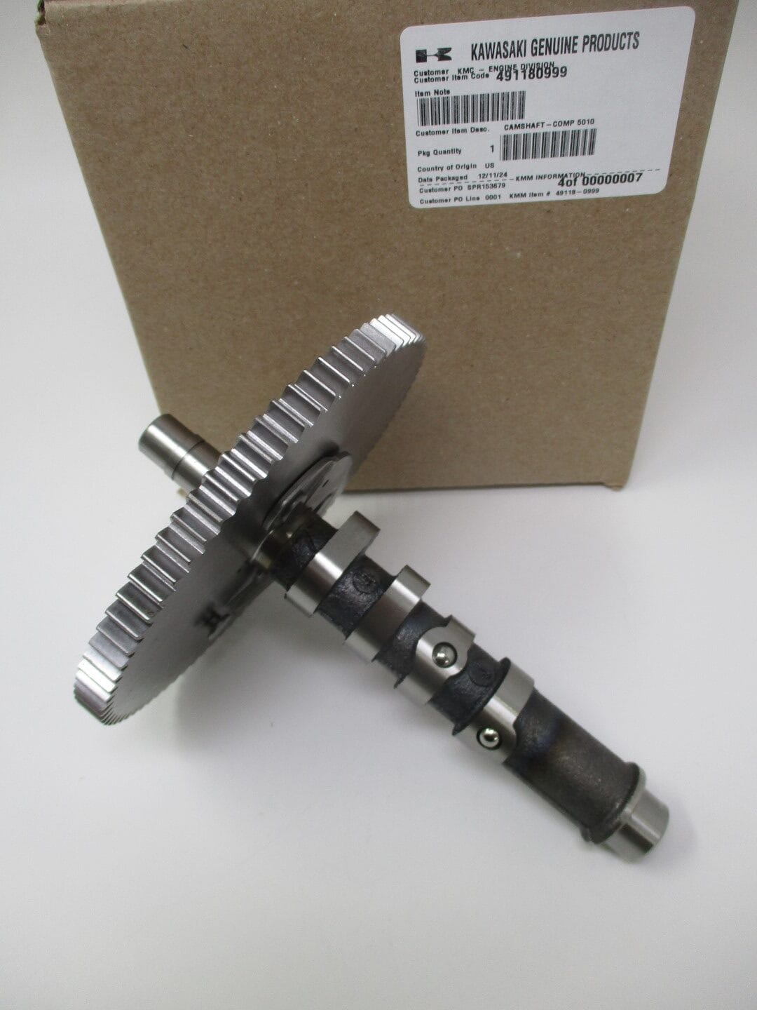 Genuine Kawasaki 49118-0999 Camshaft for FX921V FXT00V - Image 5