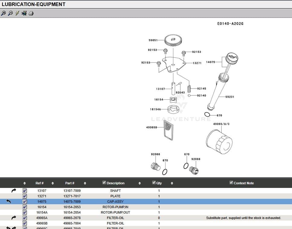Genuine Kawasaki 59231-7005 Oil Filler Tube with O-Ring 670D2016 FH541V FH500V FH531V FH541V - Image 4