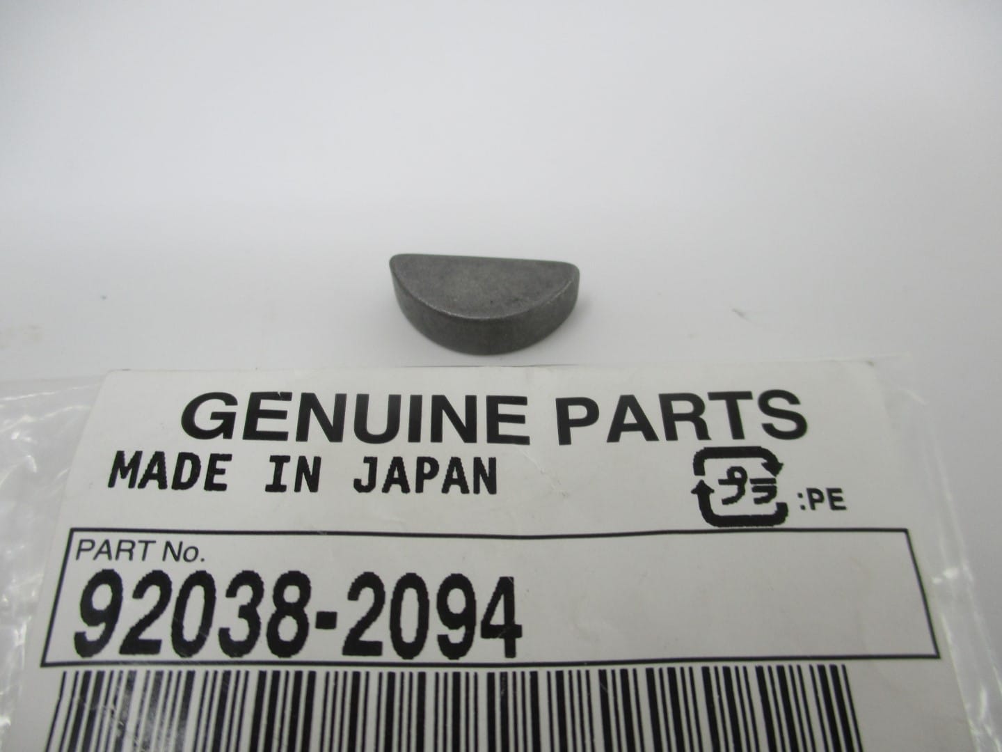 Genuine Kawasaki 92038-2094 Woodruff Crankshaft Flywheel Key FE290D FE350D - Image 3