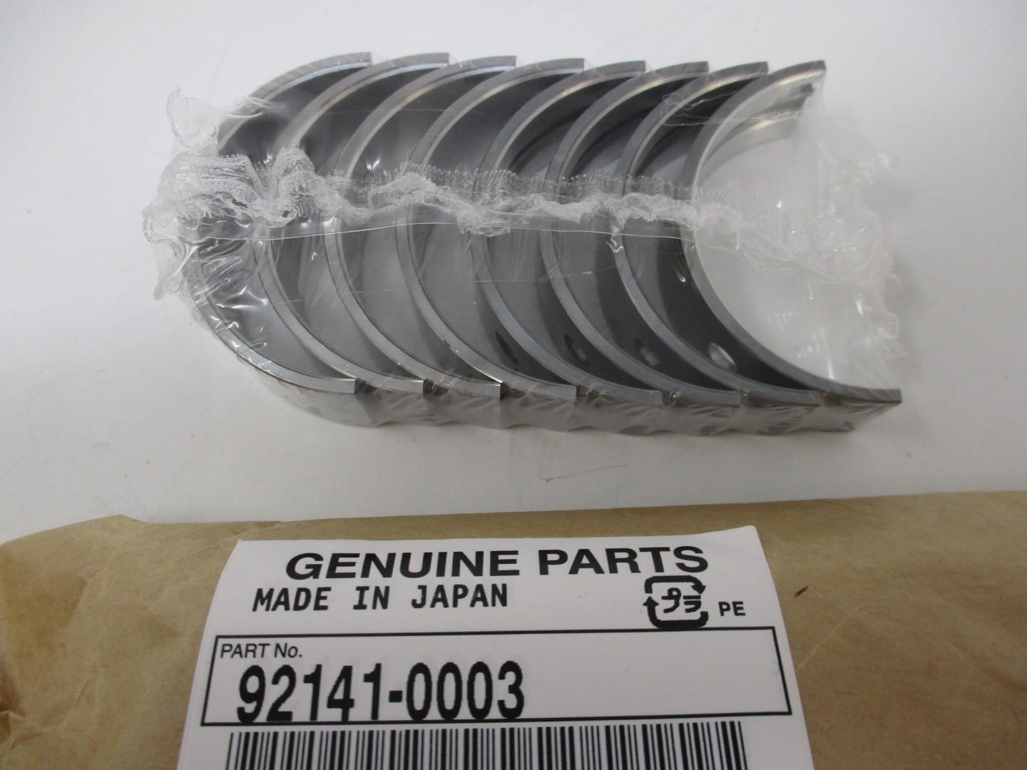 Genuine Kawasaki 92141-0003 Set  Main Crankshaft Bearings OS  Oversize Daihatsu - Image 4