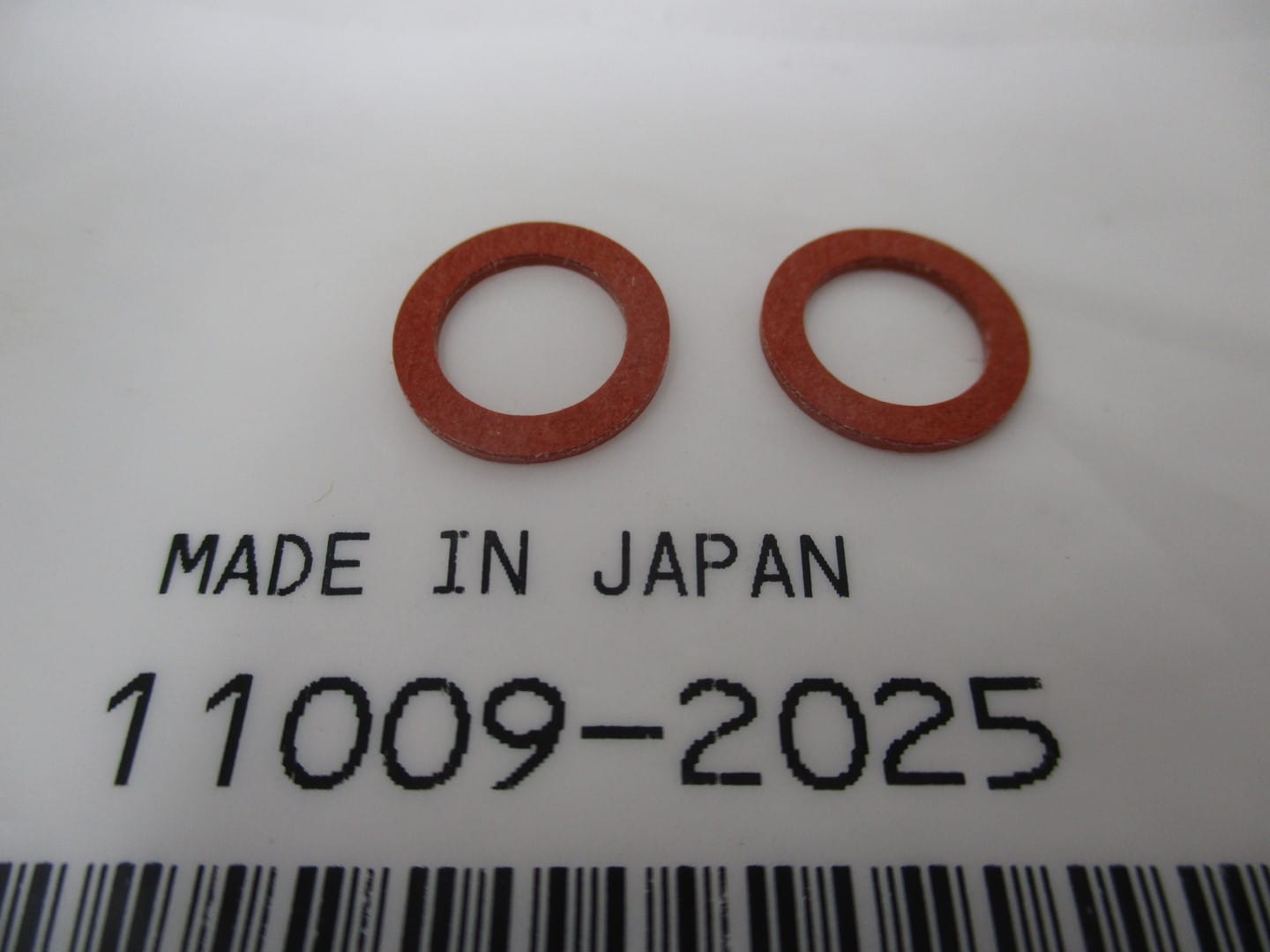 2 Genuine Kawasaki 11009-2025 Carburetor Bowl Bolt Gasket FE290D Club Car - Image 3