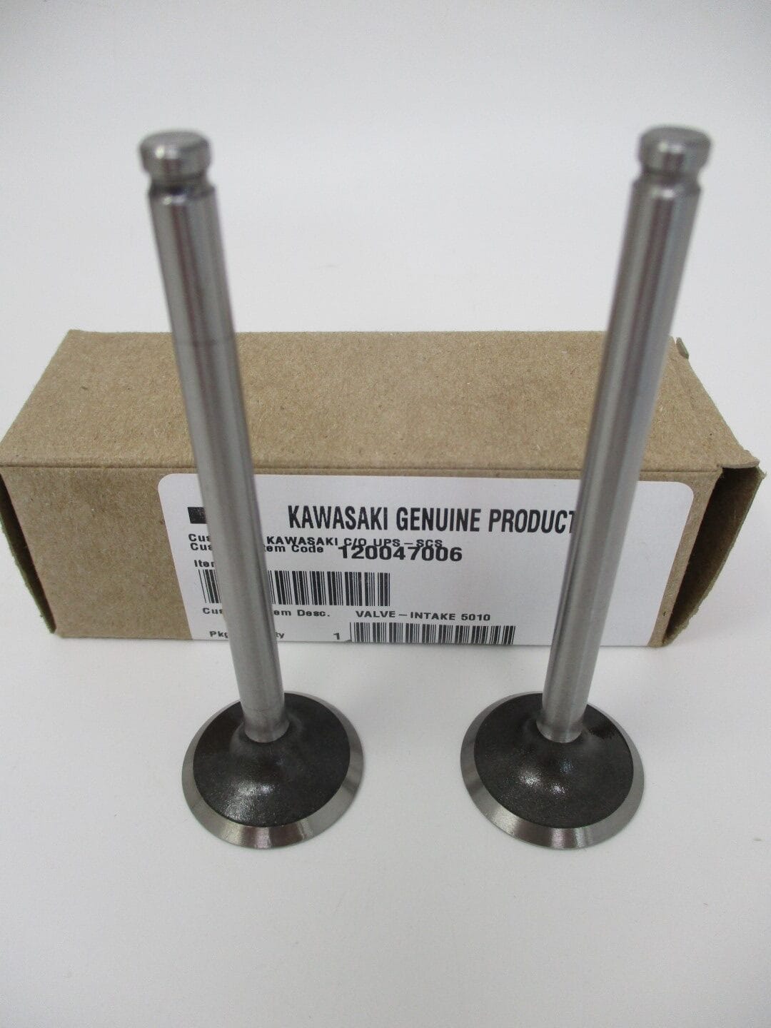 2 Genuine Kawasaki 12004-7006 Intake Valves for FX921V FXT00V - Image 3