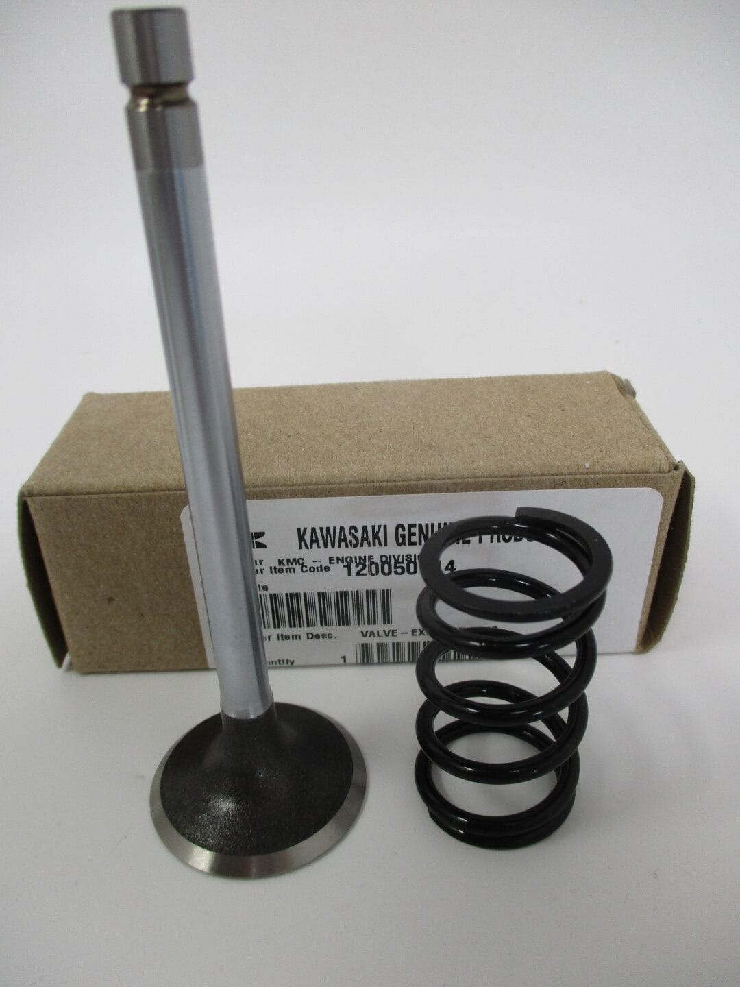 Genuine Kawasaki 12005-0714 Exhaust Valve & Spring 49078-7007 FX921V FXT00V - Image 3