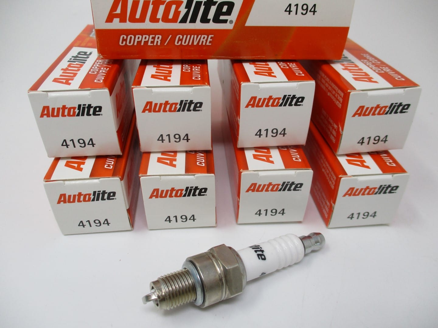 8 AutoLite 4194 Spark Plug for NGK 6535 CR5HSB Champion 808 Z9Y Denso 6050 - Image 2