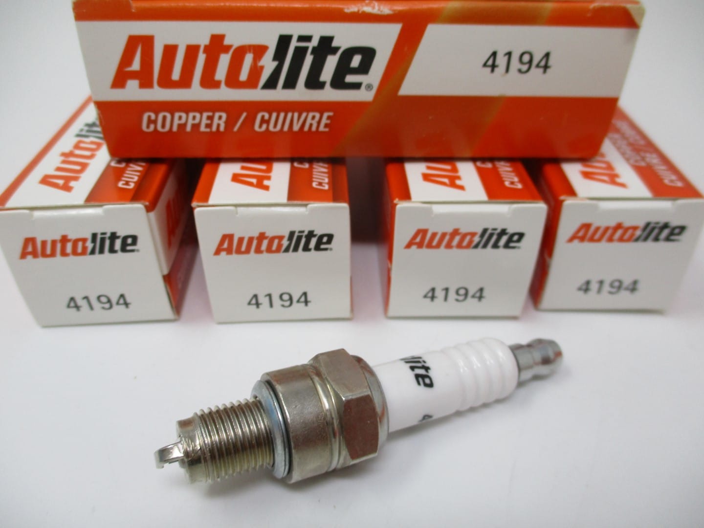 4 AutoLite 4194 Spark Plug for NGK 6535 CR5HSB Champion 808 Z9Y Denso 6050 - Image 3