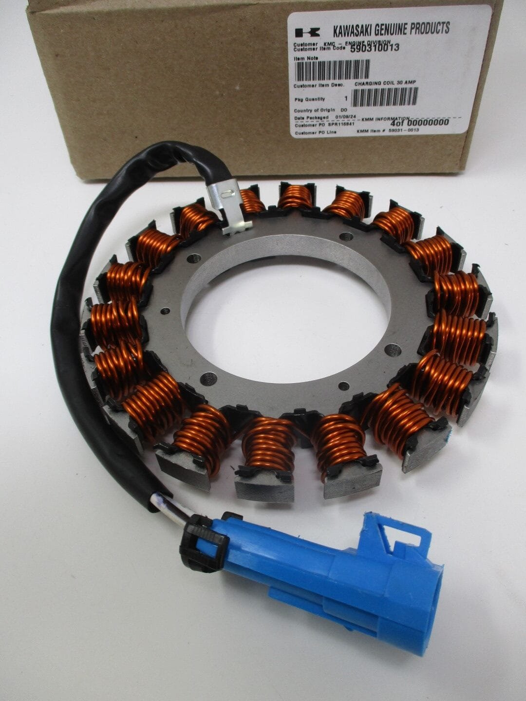 Genuine Kawasaki 59031-0013 Charging Coil FX730V FX781 FX820A FX850V FXT00V 1000 - Image 4