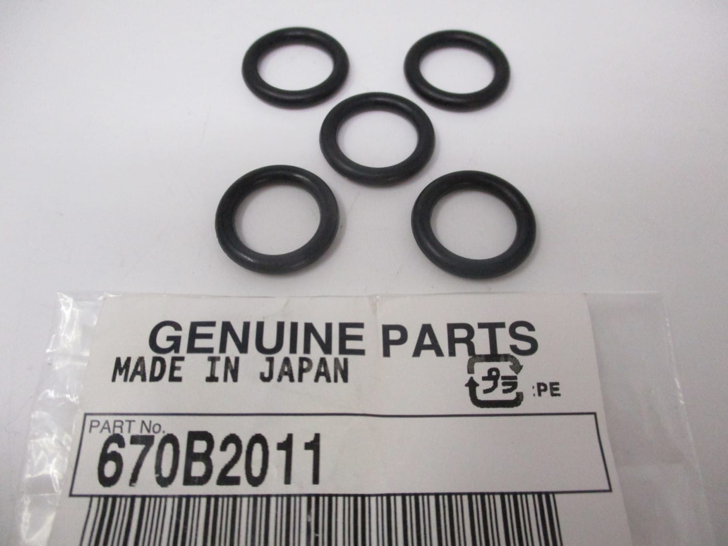 5 Genuine Kawasaki 670B2011 Lubrication 11MM O-Ring  FD590V FD611V FD620V - Image 3