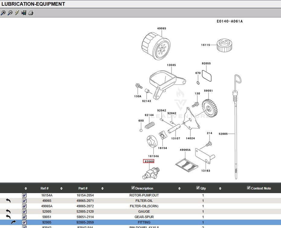 Genuine Kawasaki 99969-1395 92005-2059 Oil Drain Valve FD590V FD620D FD671D - Image 2
