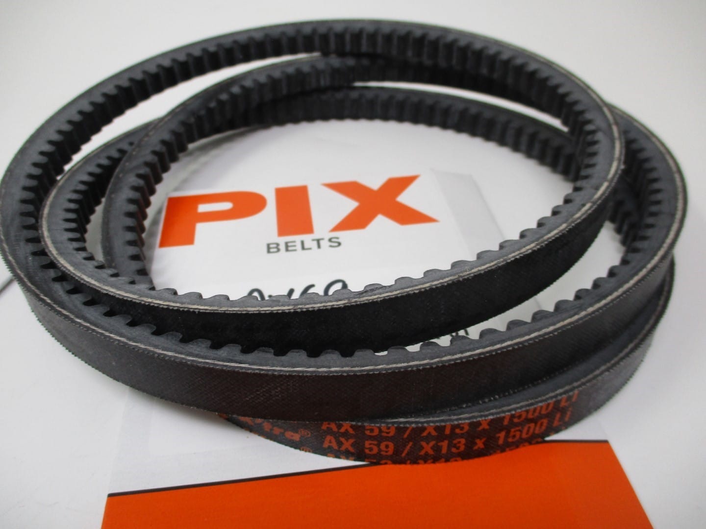 Pix AX59 ½” X 61” Cogged V-Belt Industrial 1/2 X 61 - Image 3
