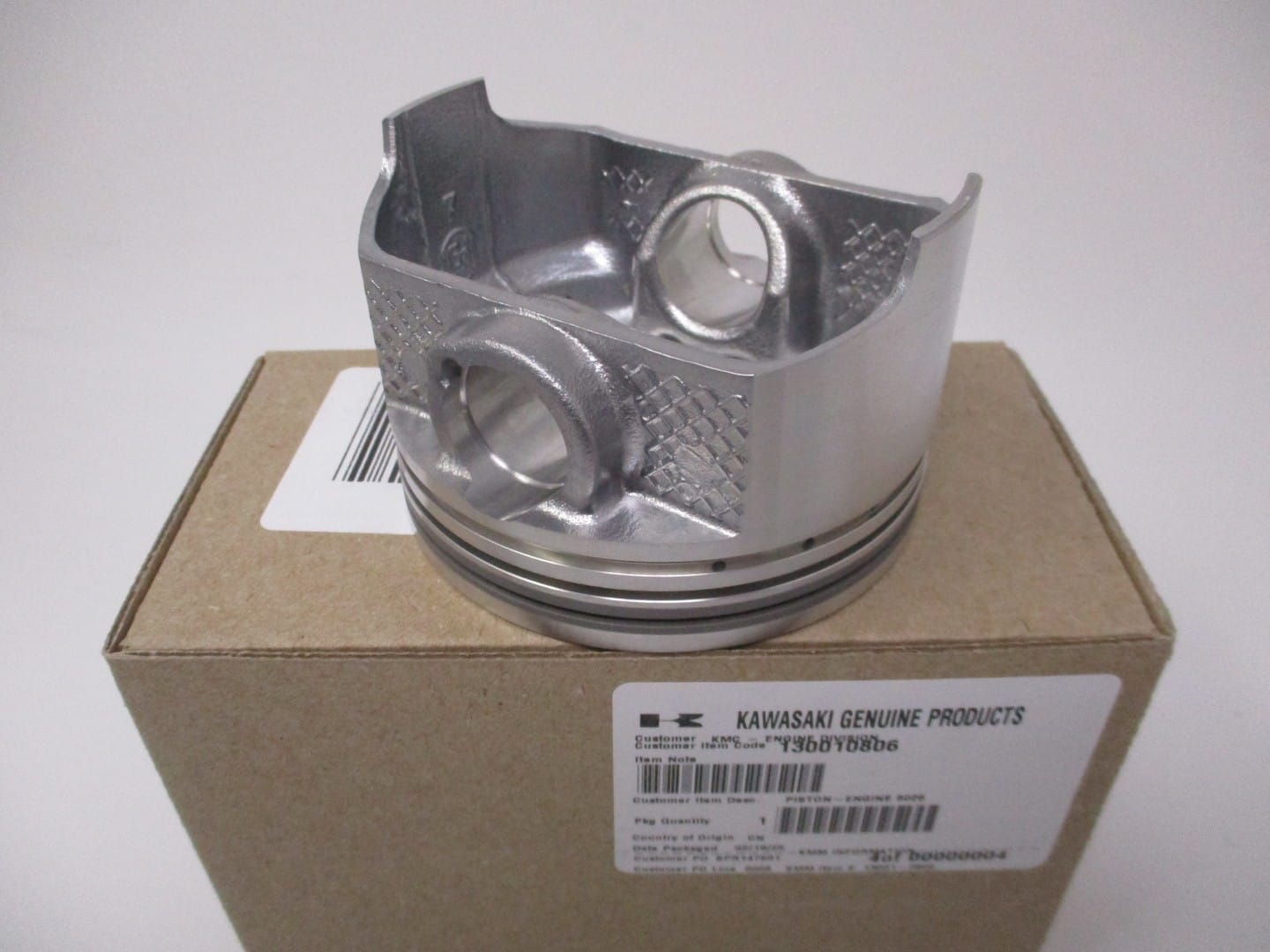 Genuine Kawasaki 13001-0806 Piston Standard STD FXT00V EFI - Image 2
