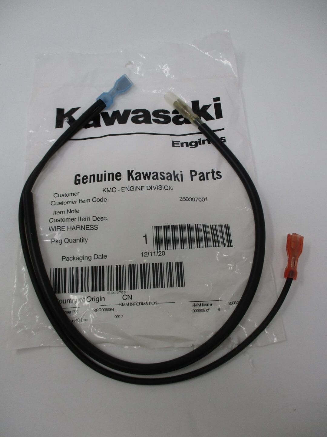 Genuine Kawasaki 26030-7001 Wire Harness FH541V FH580V FH601D FH680D FH721D - Image 4