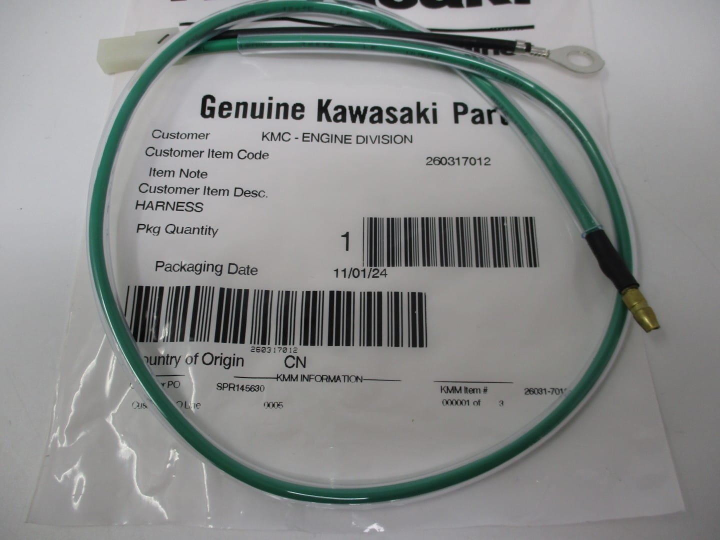 Genuine Kawasaki 26031-7012 26031-7002 Wire Harness FH541V FH580V FH601D FH680 - Image 3