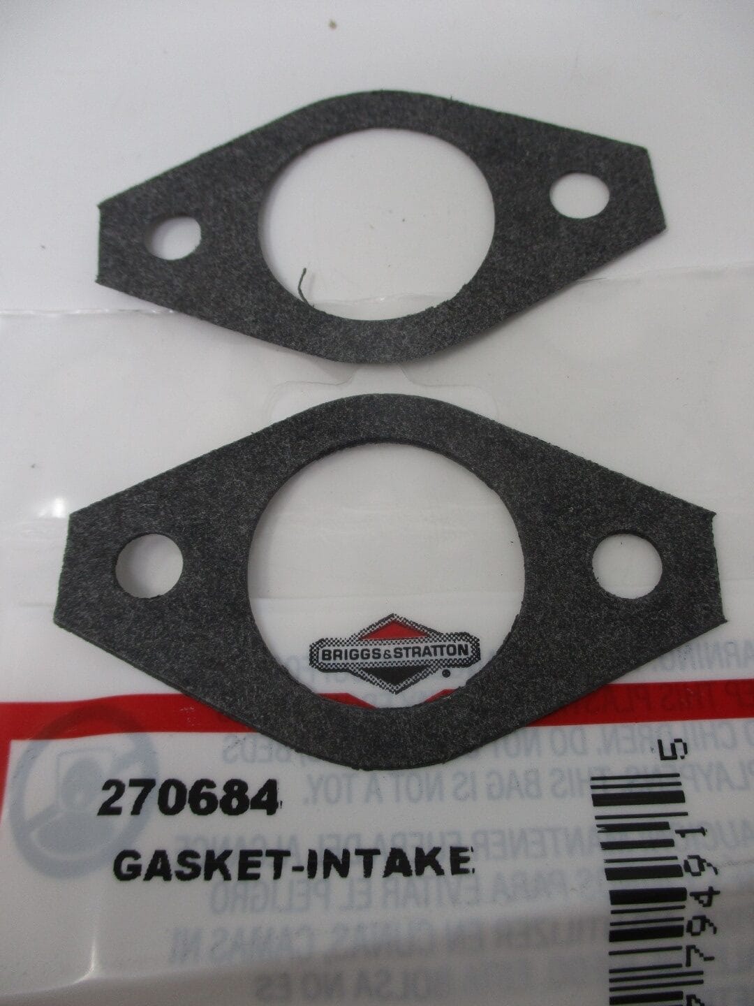 2 Genuine Briggs & Stratton 270684 Intake Manifold Gasket - Image 3