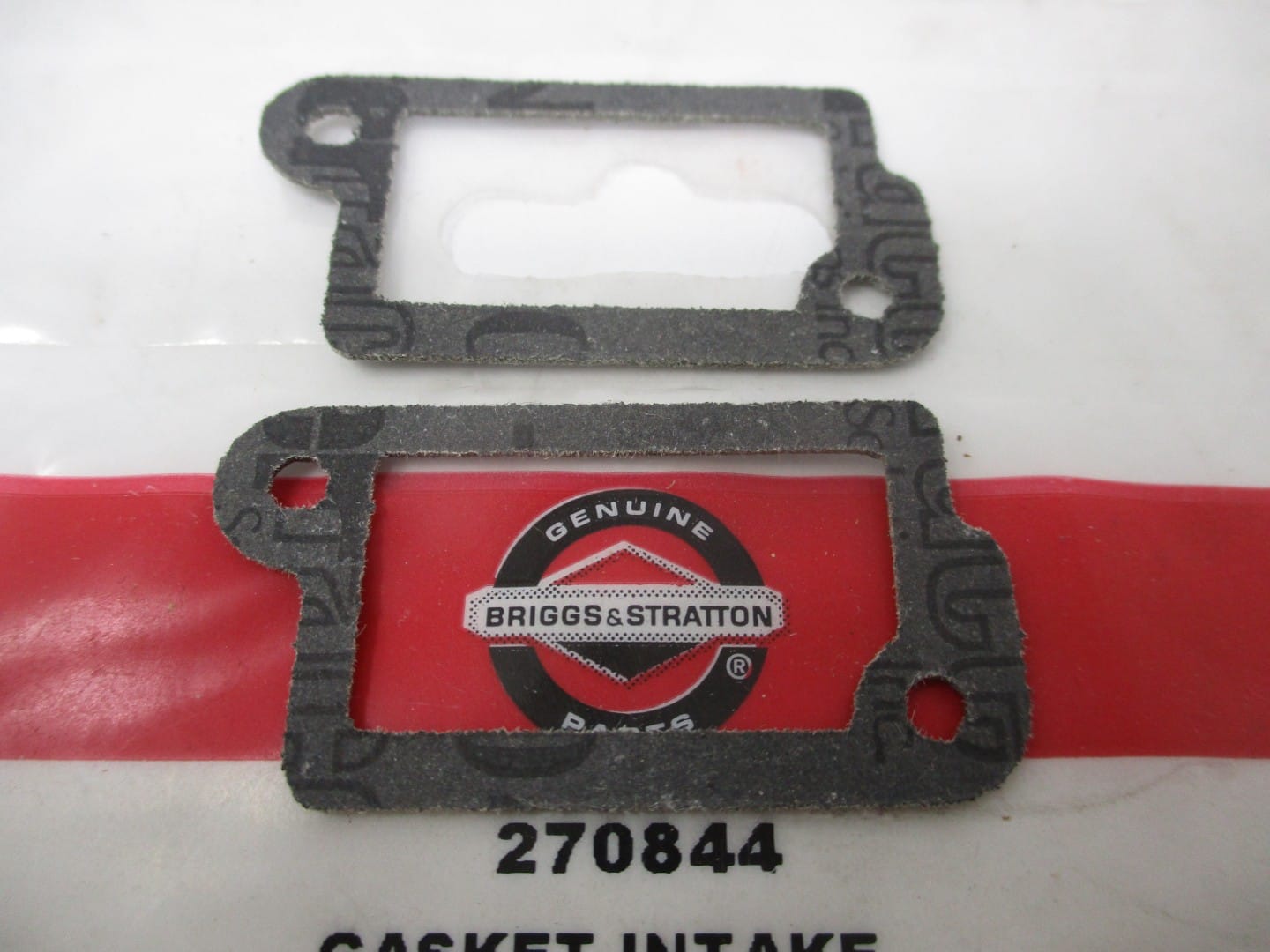 2 Genuine Briggs & Stratton 270844 Intake Gasket - Image 2