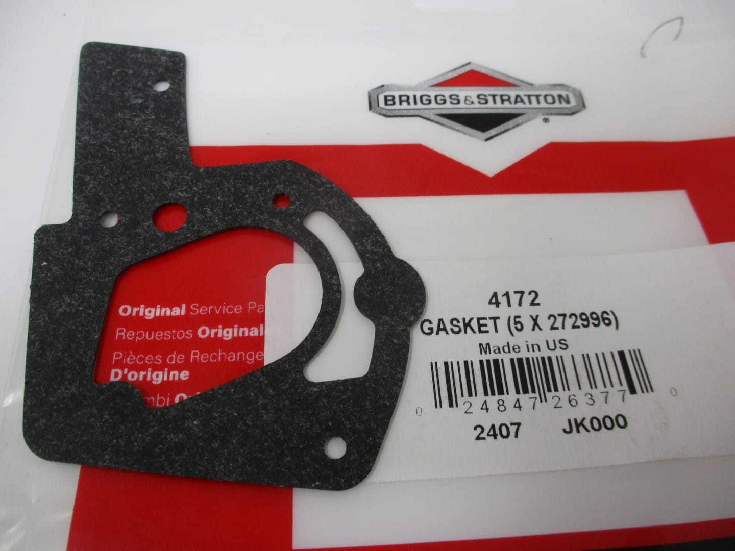 Genuine Briggs & Stratton 272996 Fuel Tank Gasket Replaces 272410 271928 - Image 4
