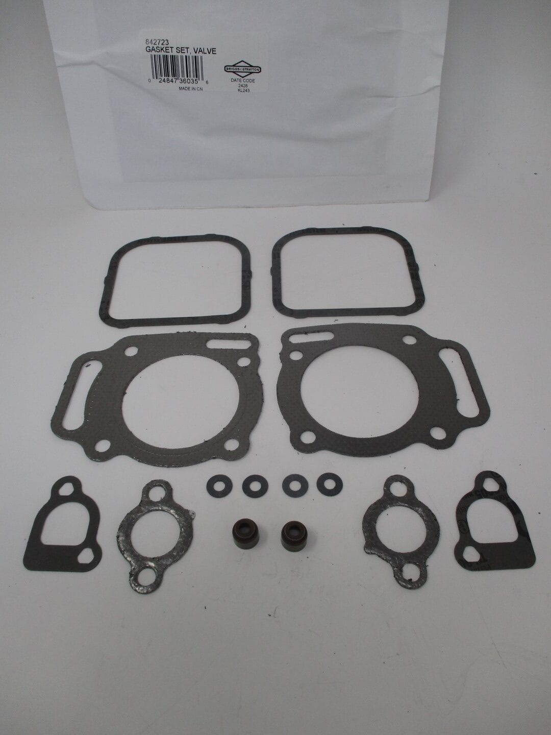 Genuine Briggs & Stratton 842723 Valve Kit 294442 Model 351447 305776 305447 - Image 3