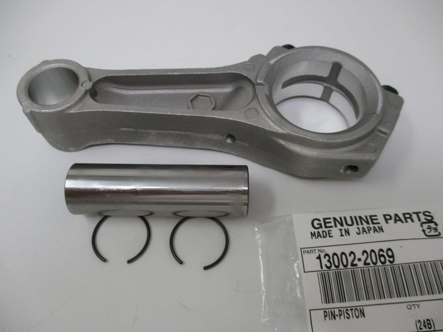 For Kawasaki 13251-2077 Connecting Rod STD. FE290D Pin 13002-2069 Snap Rings