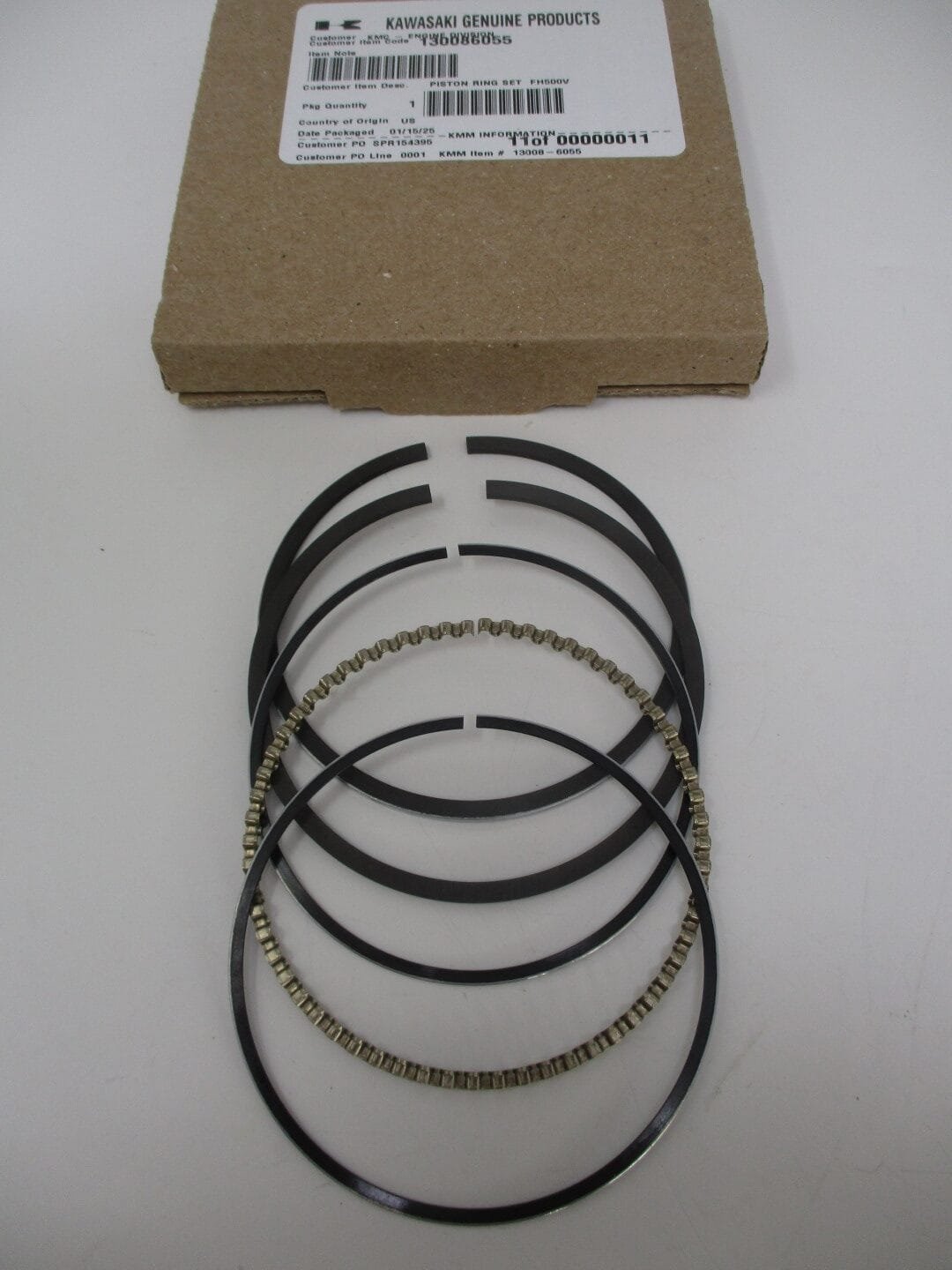 Genuine Kawasaki 13008-6055 Piston Rings STD Standard FH451V FH500V FH531V - Image 3