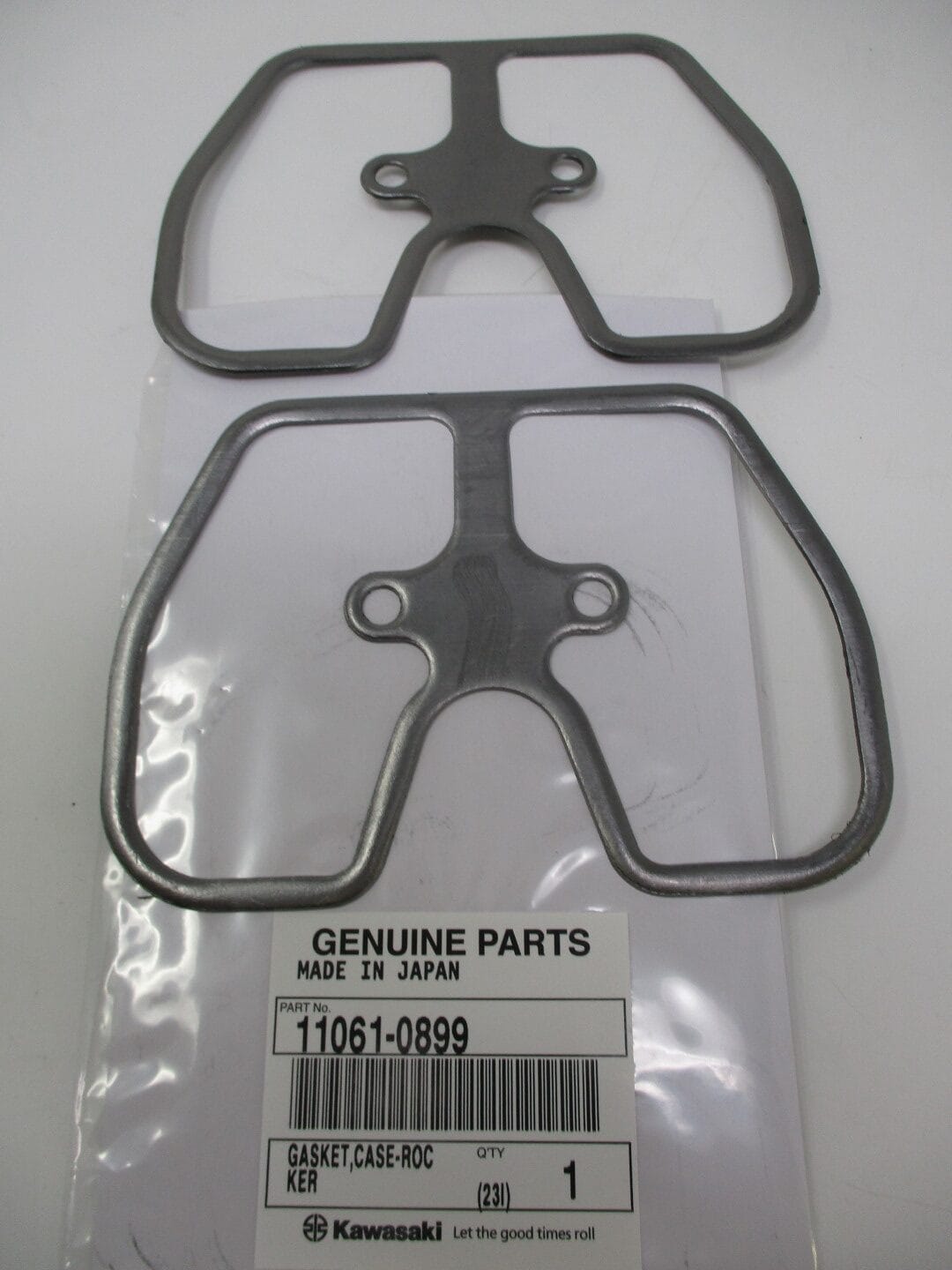 2 Genuine Kawasaki 11061-0899 Rocker Case Gasket 11061-7080 FX751V FX801V FX850V - Image 4