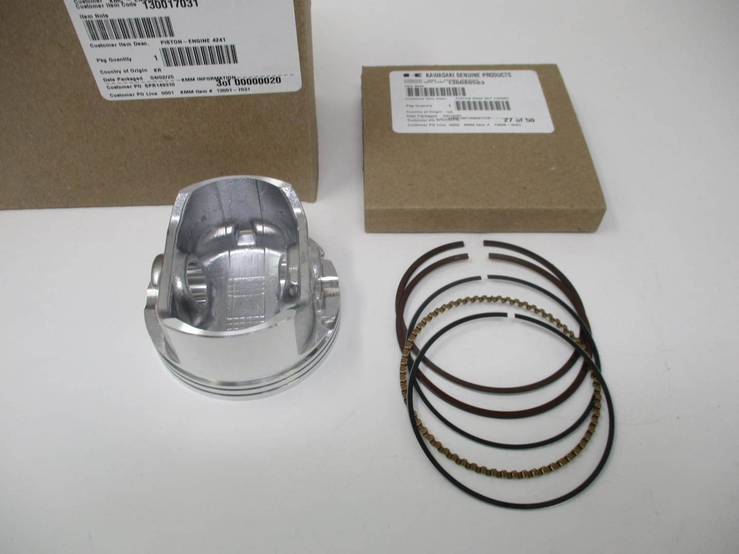 Genuine Kawasaki 13008-0583 13001-7031 Piston & Rings STD. FR600V FS481V FS541V - Image 5