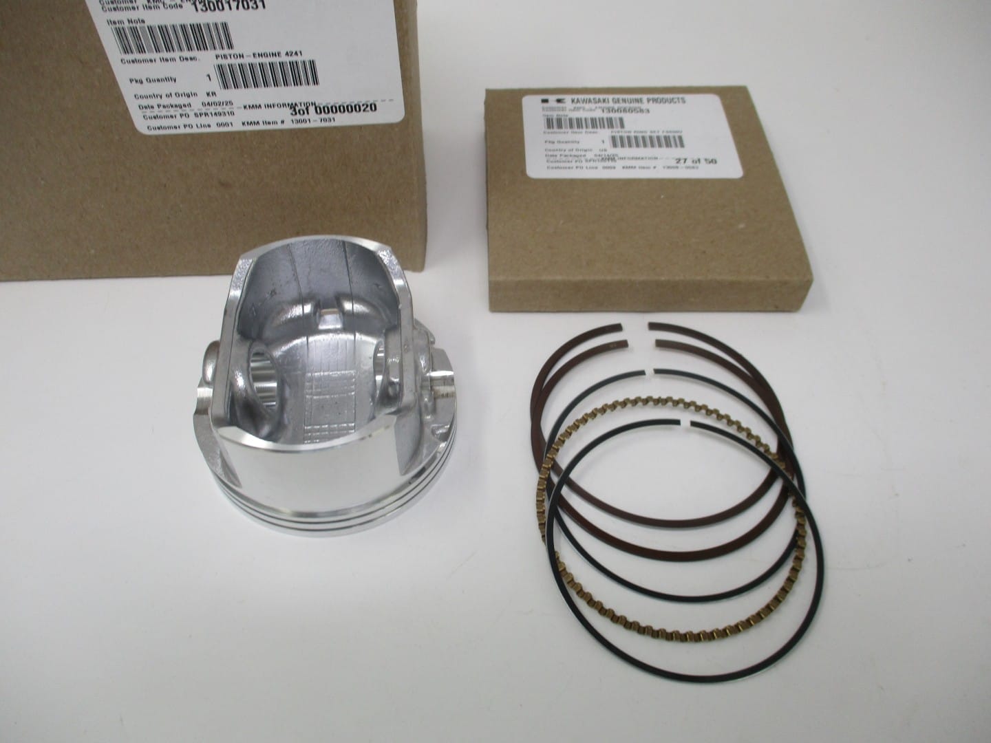 Genuine Kawasaki 13008-0583 13001-7031 Piston & Rings STD. FR600V FS481V FS541V - Image 5