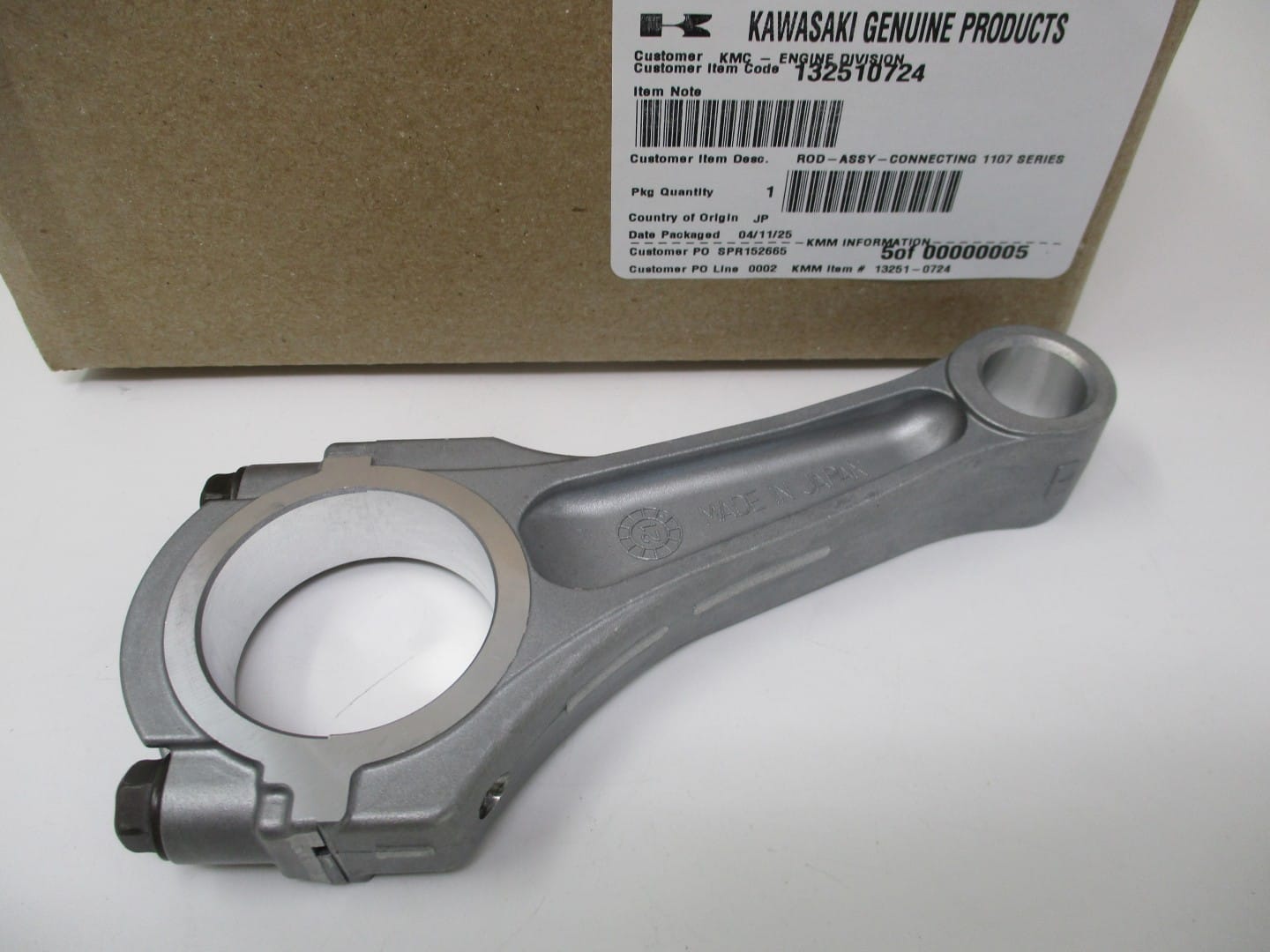 Genuine Kawasaki 13251-0724 Connecting Rod Standard FH541V FH580V - Image 5