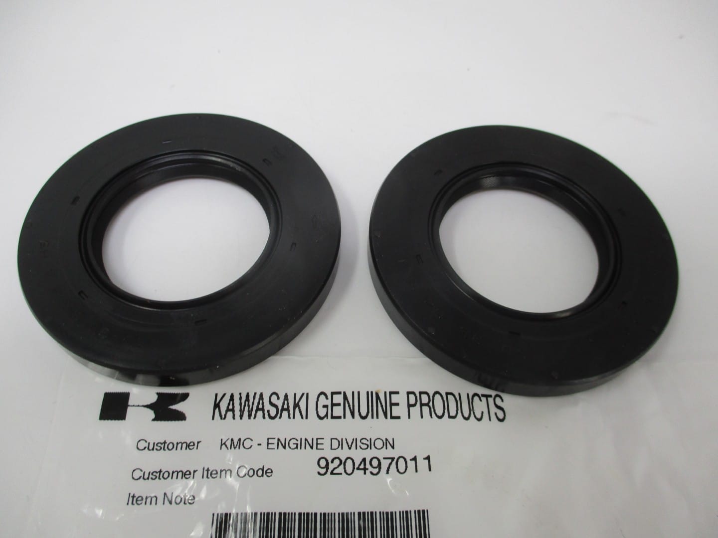 2 Genuine Kawasaki 92049-7011 Crankcase Oil Seal FH601V FH641V FH680V FH721V - Image 3